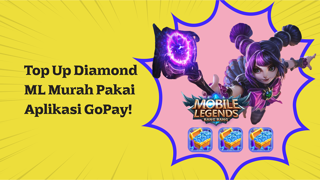 Top up Diamond ML murah? Emang ada? Pakai pembayaran GoPay aja! Dapatkan promo menarik, harga terjangkau, dan transaksi aman.