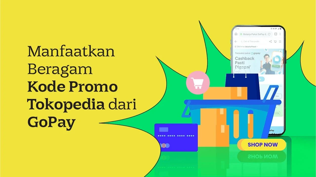 Lebih Hemat Pakai Kode Promo Tokopedia dari GoPay