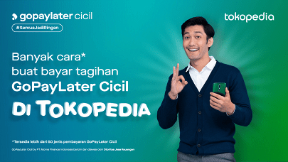 Anti Ribet, Ini Macam Cara Bayar GoPayLater Cicil di Tokopedia