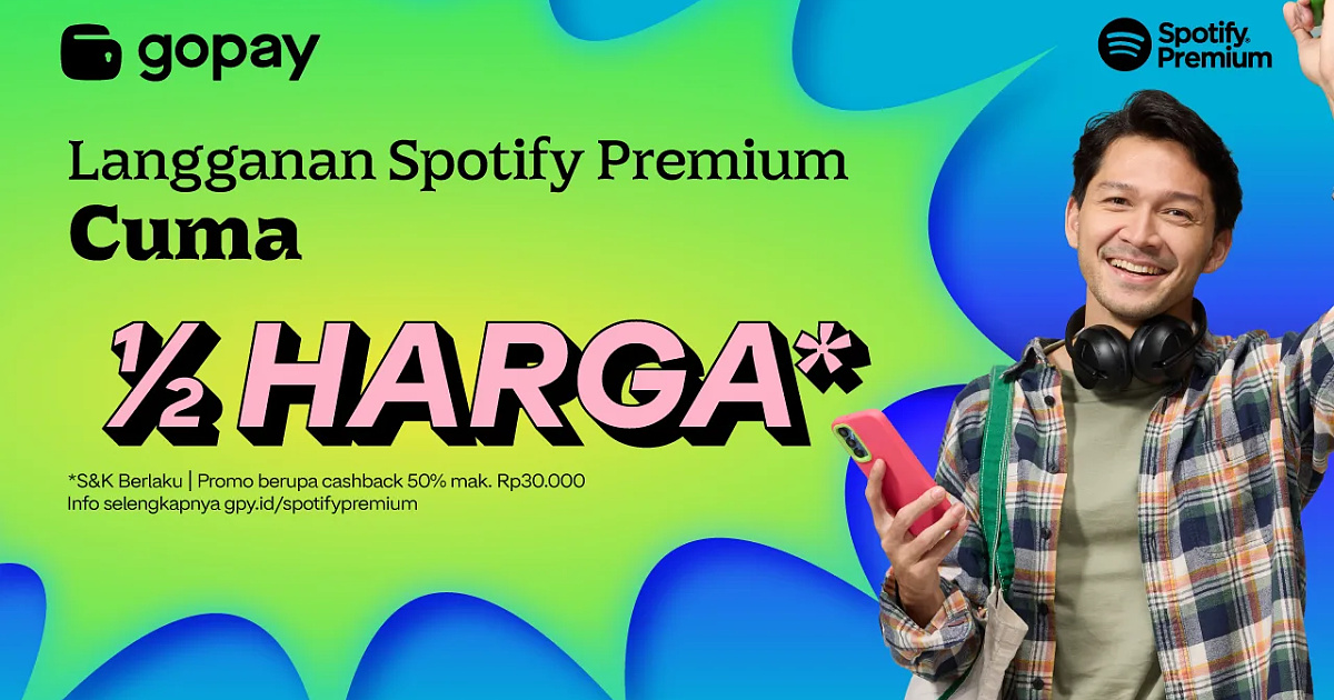 GoPay - Promo - Spotify Premium