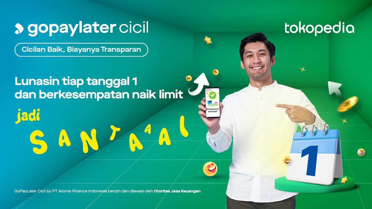 Limit GoPayLater Cicil Kini Lebih Tinggi