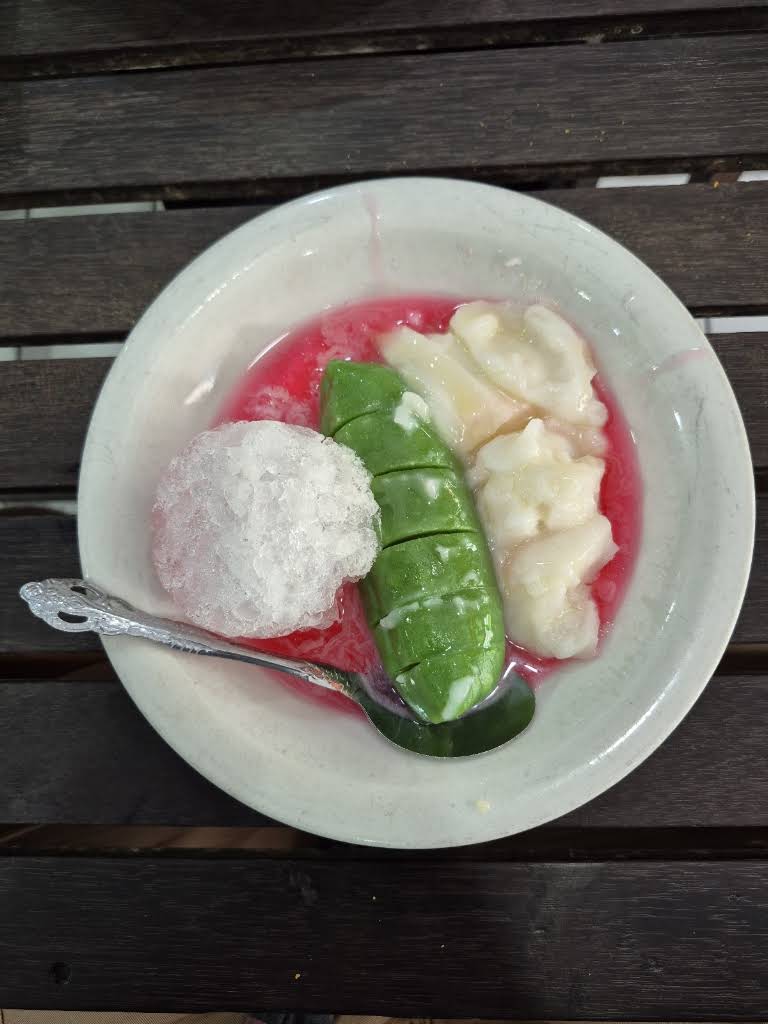 Es Pisang Ijo RM Bravo