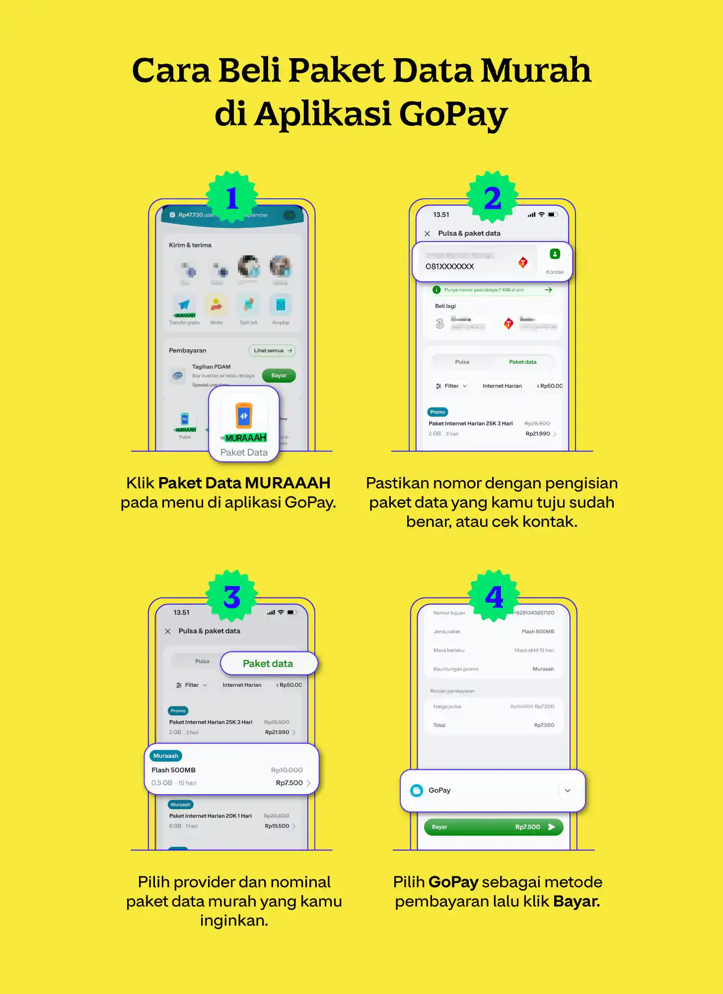 Aplikasi GoPay Aplikasi Beli Paket Data Murah Blog GoPay