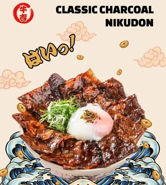 Original Charcoal Niku-Don Menu Gyukichi Blok M Blog GoPay