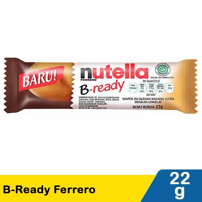 Nutella B-Ready Snack Manis Indomaret Blog GoPay