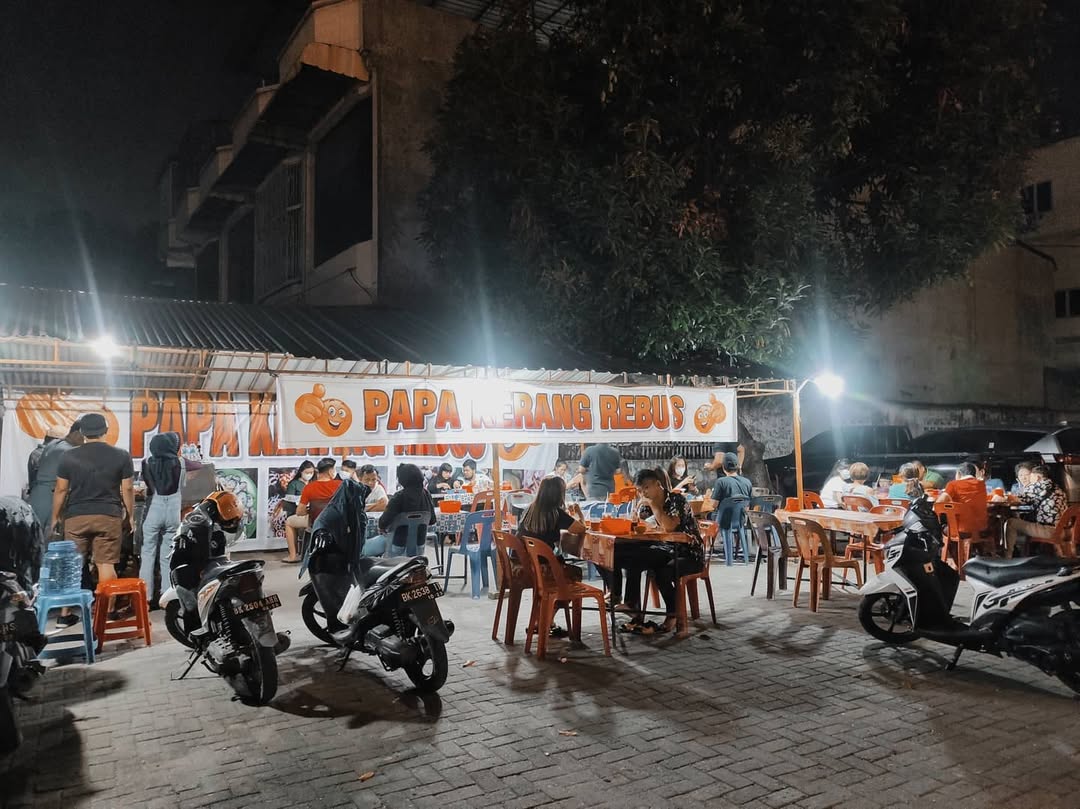 Papa Kerang Rebus