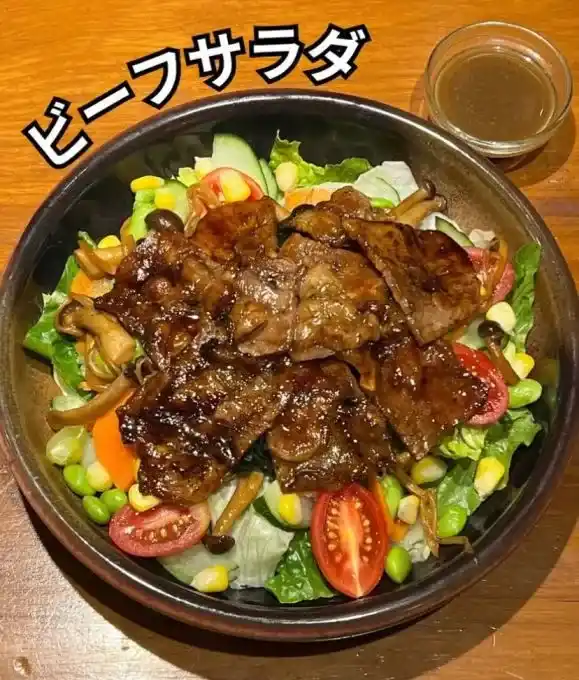 Niku Salad Menu Obihiro Nikudon Blok M Blog GoPay