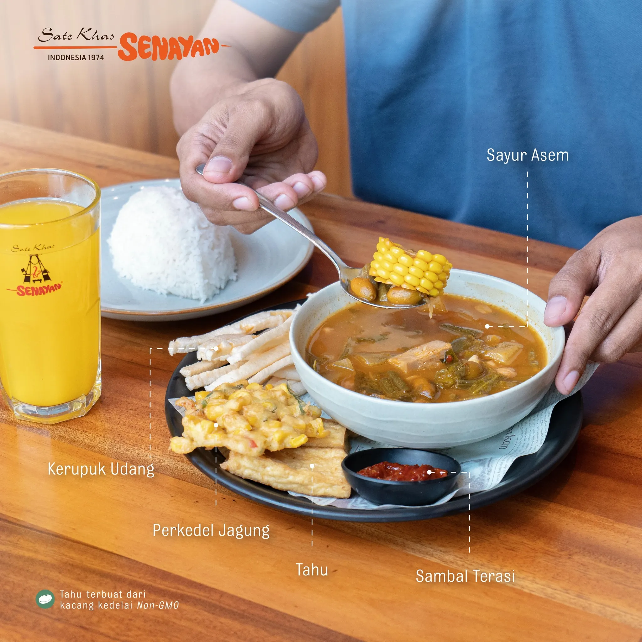 sayur asem blog gopay menu sate khas senayan