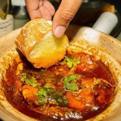 Chili Butter Prawn Baguette Menu Iron Fist Blog GoPay