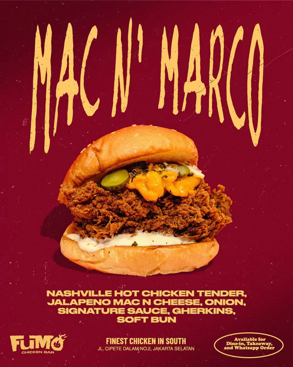 Mac N’ Marco Sandwich Menu Fumo Chicken Blog GoPay