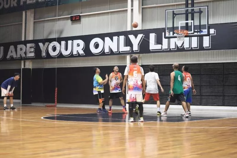 Basket Olahraga Bersama Teman Blog GoPay