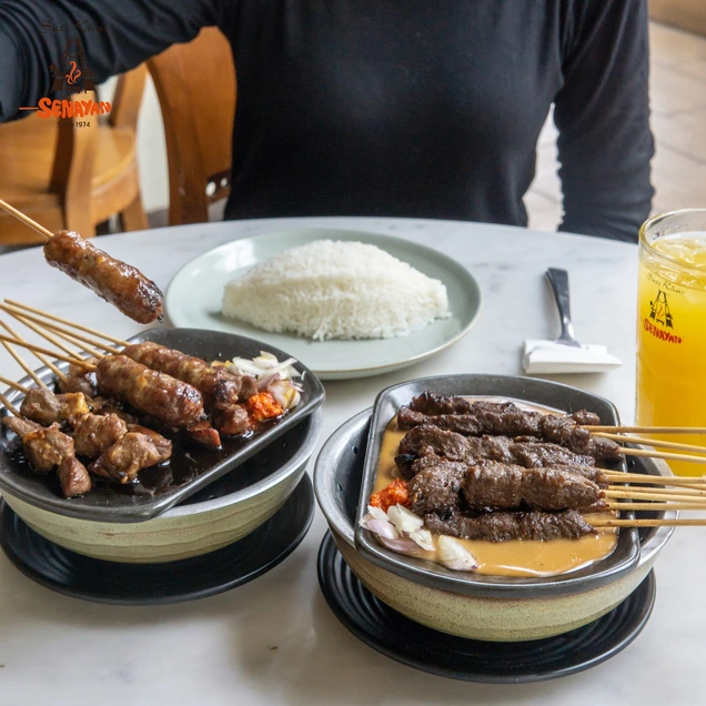 Nasi Campur Sate Ayam Blog GoPay Menu Sate Khas Senayan
