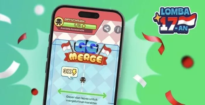 GG Merge Game Penghasil Uang Blog GoPay
