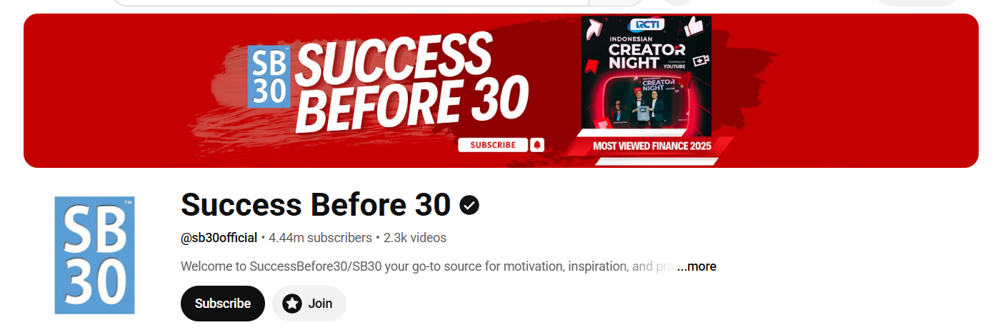 SuccessBefore30