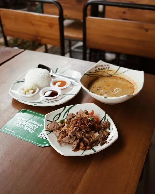 Soto Betawi H. Mamat, Sarinah Restoran Dekat MRT Blog GoPay