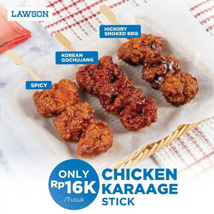 Chicken Karaage Stick Menu Lawson Blog GoPay