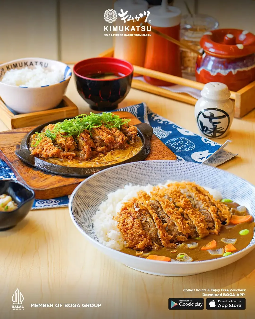 Hamburg Curry Set blog gopay menu kimukatsu