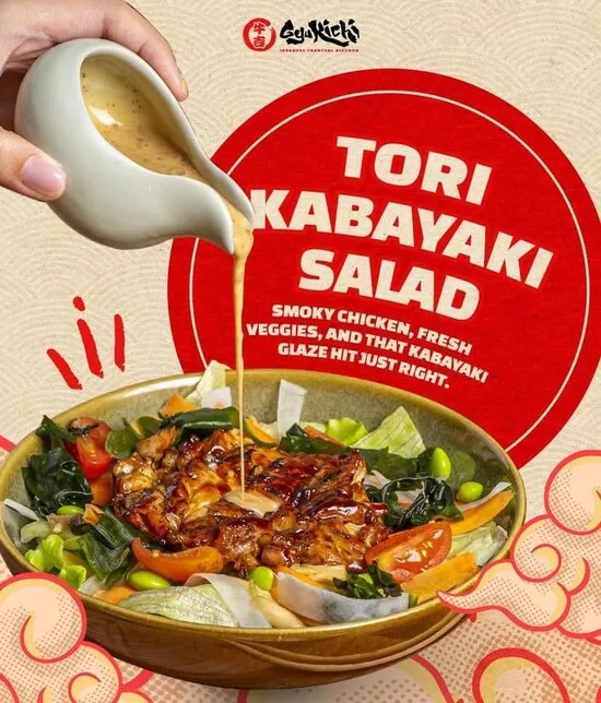 Tori Kabayaki Salad Menu Gyukichi Blok M Blog GoPay