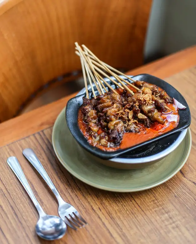 blog gopay sate ayam campur menu sate khas senayan