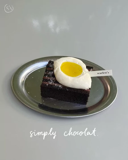 Simply Chocolat. Menu Scarlett Cafe Blog GoPay