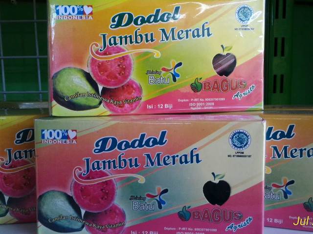 Dodol jambu biji