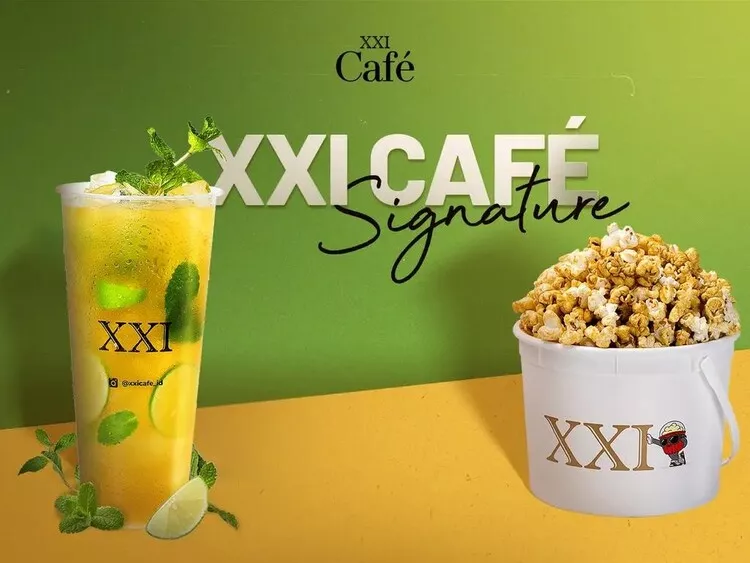 Popcorn Sweet Glaze & Mojito Lime Tea Menu XXI Blog GoPay