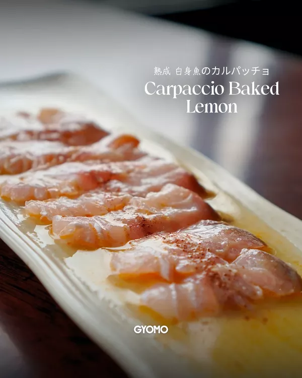 Carpaccio Baked Lemon Menu Gyomo Fish House Blok M Blog GoPay