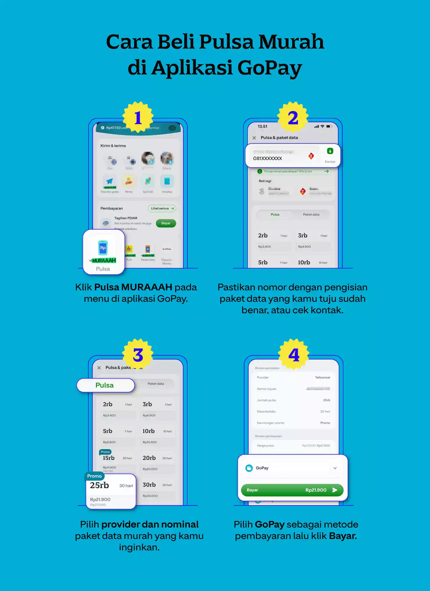 Aplikasi GoPay Aplikasi Beli Pulsa Murah Blog GoPay